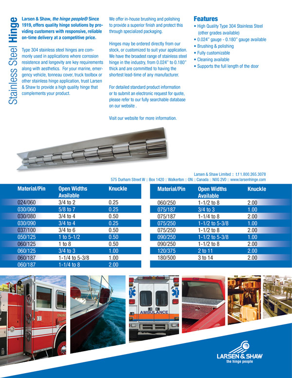 Stainless Steel Hinges